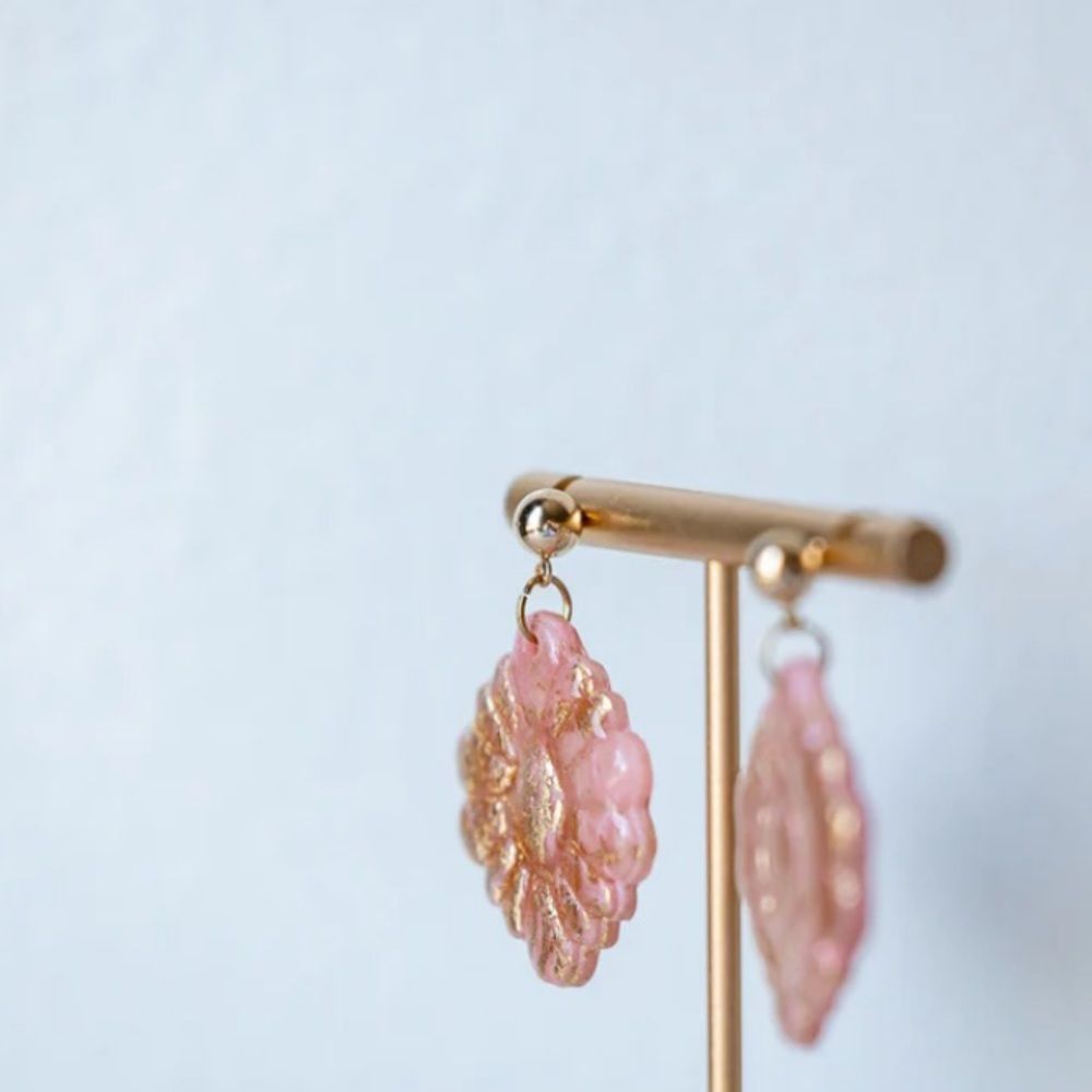 Polymer clay earrings - Picture 3 of 4